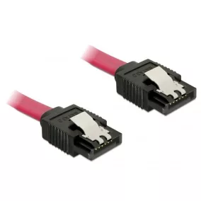 Delock SATA 3 50cm adatkábel zárral (82677)