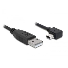 Delock USB 2.0 mini 5 tűs könyök kábel 5m (82684)