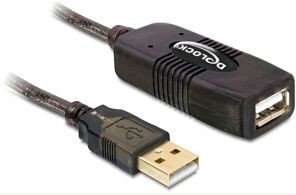 Delock Aktív USB 2.0 hosszabbító kábel 15m (82689)