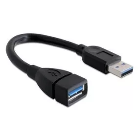 Delock USB 3.0 hosszabbító kábel 0.15m (82776)