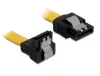 Delock SATA 6 Gb/s le /egyenes kábel, fém, 30 cm (82806)
