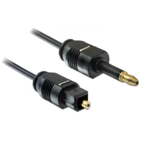 Delock Toslink - mini Toslink audio kábel 2m fekete (82876)