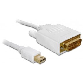 Delock mini DP 1.1 - DVI-D kábel 2m (82918)
