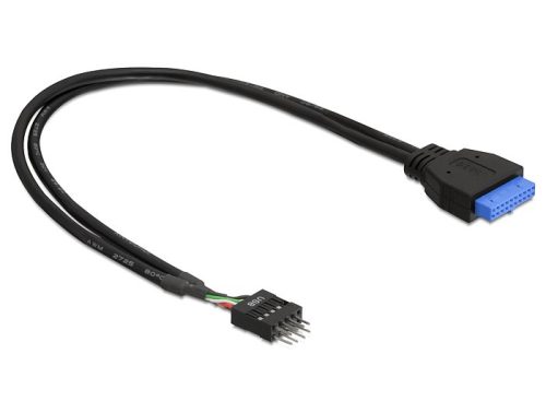 Delock kábel, USB 3.0 pin header (F) -> USB 2.0 pin header (M), 0.3m (83095)