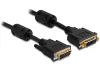 Delock DVI-I 24+5 hosszabbító kábel 1m (83106)
