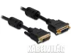 Delock DVI-I 24+5 hosszabbító kábel 1m (83106)