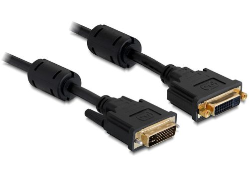 Delock DVI-I 24+5 hosszabbító kábel 3m (83108)