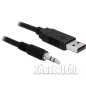  Delock USB 2.0 apa - Serial TTL 3.5 sztereó JACK 1.8 m (3.3 V) (83114)