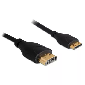 Delock vékony mini HDMI 1.4 kábel 1m (83132)