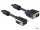 Delock hajlított fejü VGA D-sub kábel M/M 2m (83173)