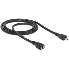 Delock micro USB 2.0 hosszabbító kábel 1m (83248)