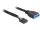 Delock kábel USB 2.0 pin header female > USB 3.0 pin header male, 0.3m (83281)