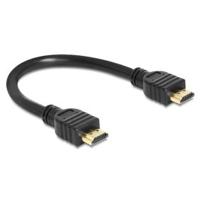 Delock HDMI kábel 0.25m (aranyozott) 1.4 ethernet (83352)
