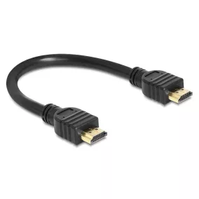 Delock HDMI kábel 0.25m (aranyozott) 1.4 Ethernet (83352)