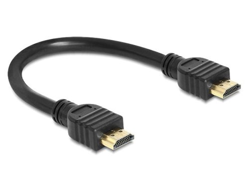 Delock HDMI kábel 0.25m (aranyozott) 1.4 ethernet (83352)