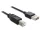 Delock Kábel EASY-USB 2.0 A - B-típusú  3m, fekete (83360)