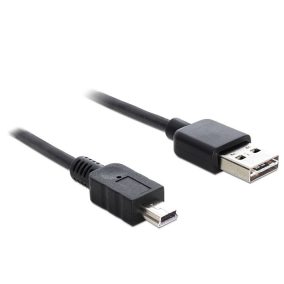 Delock Easy USB mini kábel 1m (83362)