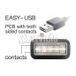 Delock Easy USB micro kábel 1m (83366)