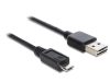 Delock Easy USB micro kábel 2m (83367)