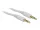 Delock jack 3.5 mm 4 tűs kábel 2m fehér (83441)