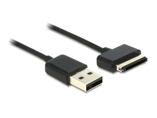 Delock szinkron és töltőkábel USB 2.0 apa - ASUS EEE PAD 40 tűs apa 1m (83451)