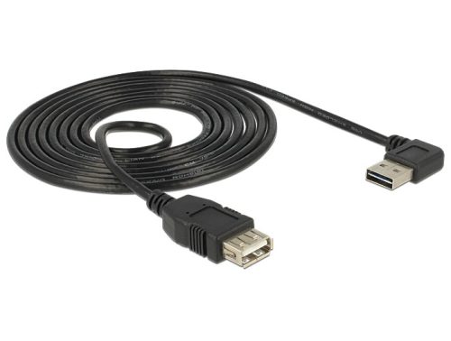 Delock EASY-USB 2.0 hosszabbító kábel jobb/bal, 2m (83552)