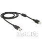 Delock USB 2.0 AM-BM nyomtató kábel 1m zajszűrős (83566)