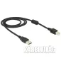 Delock USB 2.0 AM-BM nyomtató kábel 1m zajszűrős (83566)