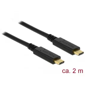 Delock USB 3.1 Gen 1 Type C - Type C kábel 2m (83668)