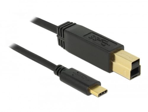 Delock USB C 3.1 Gen 2 - USB-B 3.1 Gen 2 kábel 1 m (83675)