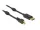 Delock mini Displayport 1.2 - Displayport 4K fekete 1m kábel (83721)