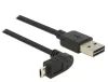 Delock EASY Micro USB kábel 90/270 fokos 0.5m (83849)