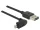 Delock EASY Micro USB kábel 90/270 fokos 0.5m (83849)