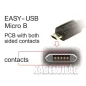 Delock Easy USB micro kábel 2m (83850)