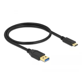   Delock USB 3.1 Gen 2 USB C apa - USB A apa kábel, 0.5m (83869)