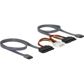 Delock SATA All-in-One cable for 2x HDD (84239)