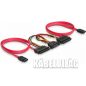 Delock SATA All-in-One cable for 2x HDD (84239)