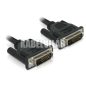 Delock DVI-D dual link 24+1 kábel 0.5m (84369)