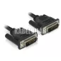 Delock DVI-D dual link 24+1 kábel 0.5m (84369)