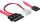 Delock mini SATA (Slimline) - SATA+Molex átalakító 30cm (84390)