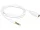 Delock Jack 3.5 mm 4 pin hosszabbító kábel 1m fehér (84480)