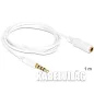   Delock Jack 3.5 mm 4 pin hosszabbító kábel 1m fehér (84480)
