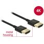 Delock HDMI 2.0 Premium 4K kábel, 3m (84774)