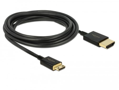 Delock Premium mini HDMI 2.0 4K UltraHD kábel, 1m (84776)