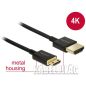 Delock Premium mini HDMI 2.0 4K UltraHD kábel, 2m (84778)