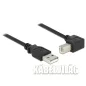 Delock USB 2.0 nyomtató kábel 90 fok, 1.5m (84810)