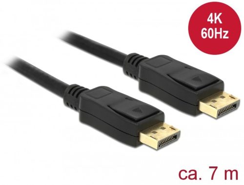 Delock DisplayPort 1.2 4K 60HZ kábel 7m (84860)