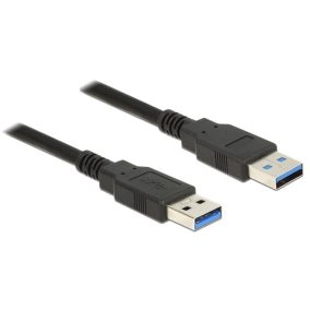 Delock USB 3.0 A-A kábel 5m fekete (85064)