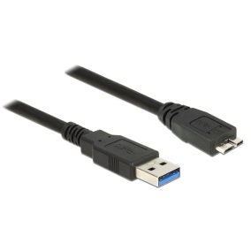Delock USB 3.0 A - USB 3.0 micro B kábel 5m (85076)