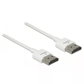 Delock HDMI 2.0 Premium 4K kábel, 4.5m fehér (85139)